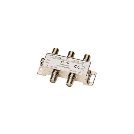 Allen Tel 4-Way Coax Splitter, 2.4 GHz CT3104